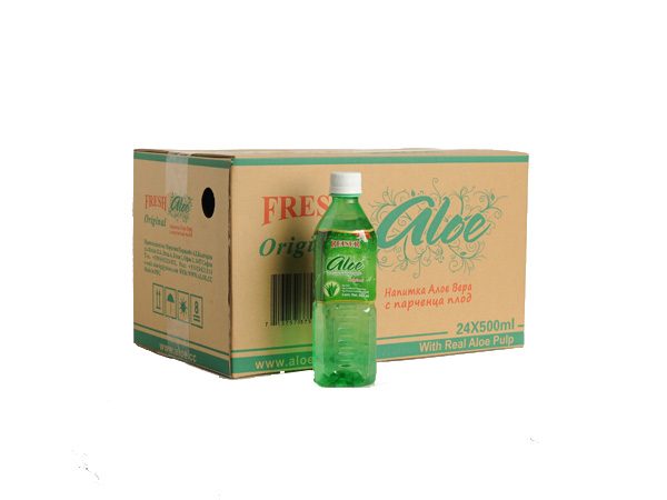 500ml PET bottle original Aloe vera Juice drink